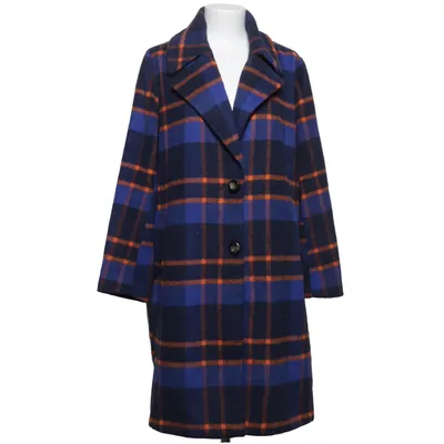 Jas (Blauw, Oranje, Zwart) van ONLY Gerecycled polyester, Wol