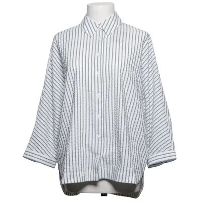 Chemise (Blanc, Bleu, Gris) de Cecil Coton, Polyester