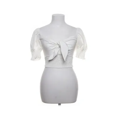 Crop top (Vit) från Pronto Moda Polyester, Elastan