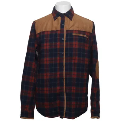 Flanellskjorta (Blå, Röd, Flerfärgad) från Brokared Akryl, Polyester, Ull