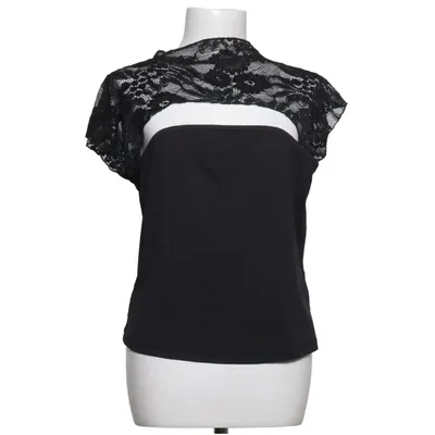 Top (Black) from Floryday Elastane, Polyester