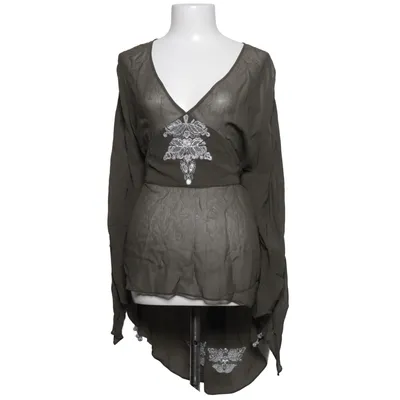 Bluse (Grøn, Hvid) fra By Malene Birger