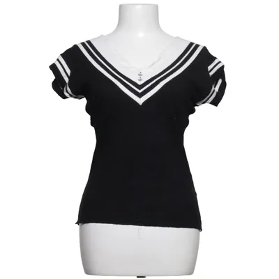 Haut (Noir, Blanc) de Banned Apparel Polyamide, Viscose