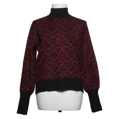 Rollkragenpullover (Schwarz, Rot) von Rachel Zoe Polyamid, Polyester, Viskose