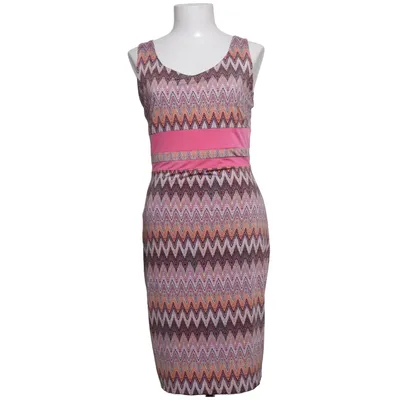 Kjole (Pink, Brun, Flerfarvet) fra Ilse Jacobsen Elastan, Polyester
