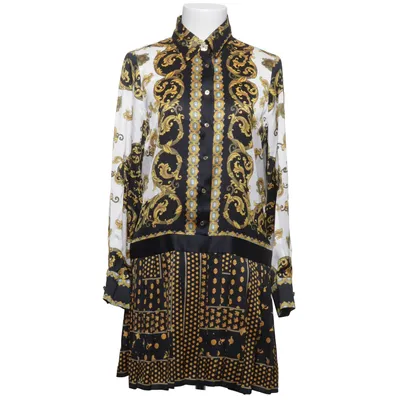 Blousejurk (Zwart, Wit, Goud) van Zara Woman Polyester
