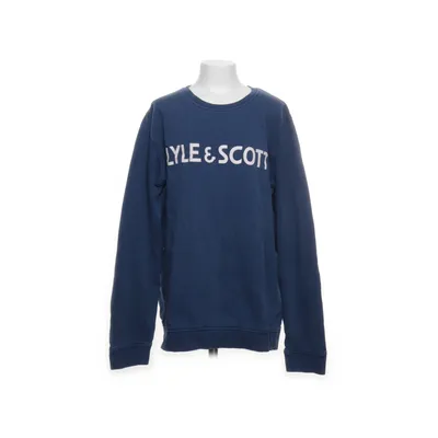 Collegetröja (Blå) från Lyle & Scott Bomull, Polyester