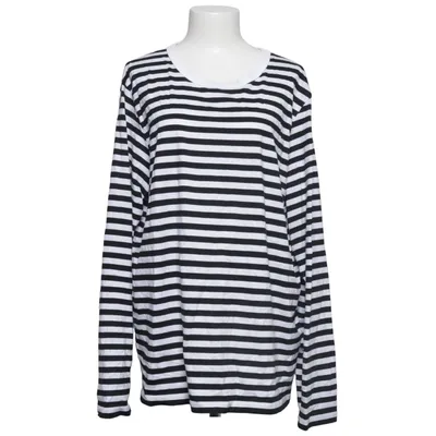 T-shirt à manches longues (Noir, Blanc) de Marimekko Coton