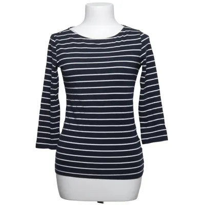 Langærmet t-shirt (Blå, Hvid) fra C&A Bomuld, Elastan, Modal