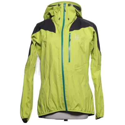 Regnjacka (Gul, Svart) från Haglöfs Elastan, Goretex, Polyamid, Polyester