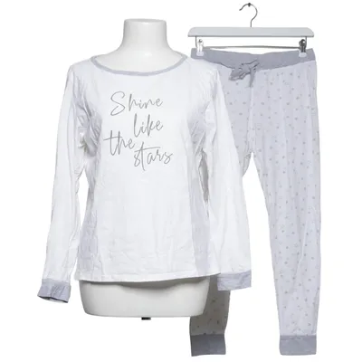 Pajamas (White, Gray) from Queentex Cotton