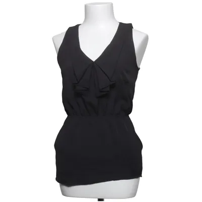 Peplum top (Zwart) van Silence + Noise