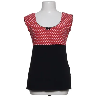Top (Rot, Weiß, Schwarz) von Pussy Deluxe Baumwolle, Elasthan