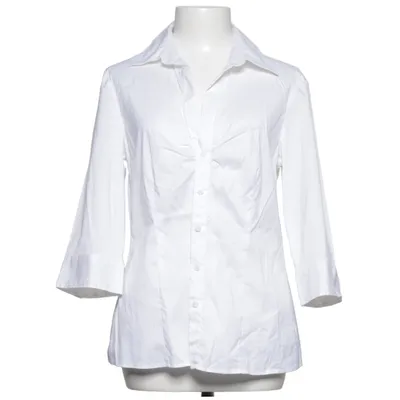 Chemise (Blanc) de Selection by s.Oliver Coton, Élasthane, Polyamide