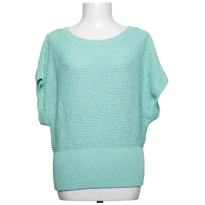 Strickpullover (Grün) von Morgan de Toi Baumwolle, Metallfaser, Polyester