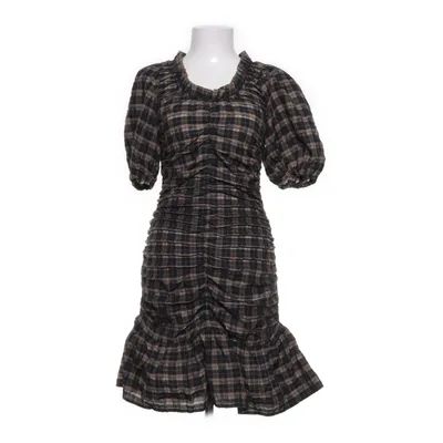 Klänning (Svart, Brun, Flerfärgad) från Ganni Ekologisk bomull, Polyamid, Återvunnen polyester