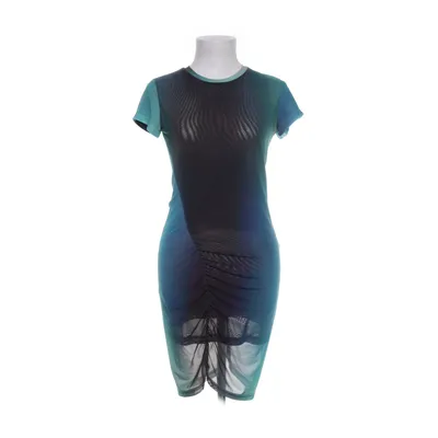 Jurk (Turquoise, Meerkleurig) van Weekday Polyester, Elastaan
