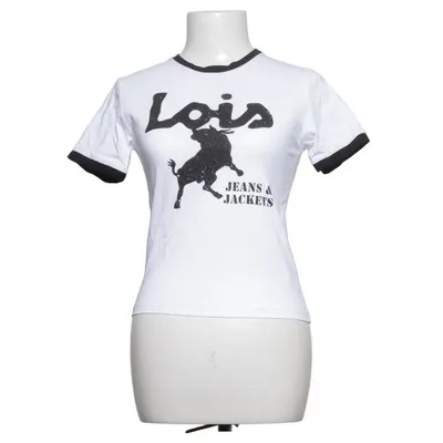 T-shirt (White, Black) from Lois Cotton