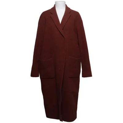 Coat (Red) from Brixtol Textiles Polyester, Viscose, Wool
