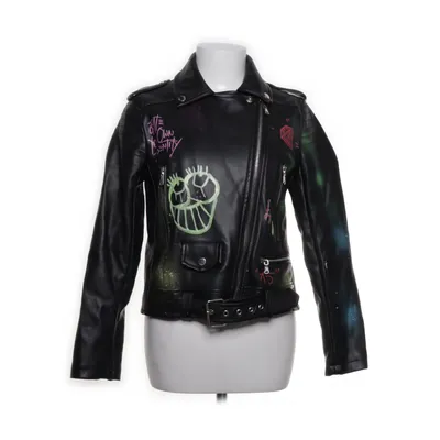 Bikerjacka (Svart) från Couture Skinn, Polyester