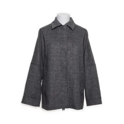 Frakke (Sort, Hvid) fra Dobber Polyester, Polyamid, Akryl, Viscose, Elastan, Uld