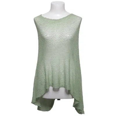 Poncho (Vert) de Ulla Jacobsson Kläder Acrylique, Polyamide