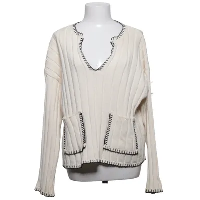 Tröja (Beige, Svart) från Zara Bomull, Polyester