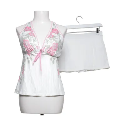Swim set (White, Pink, Green) Elastane, Polyamide