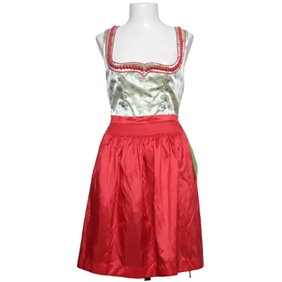 Dirndl (Röd, Grön, Beige) från Turi Landhaus Polyester, Silke