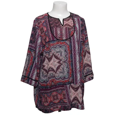 Blus (Blå, Röd, Flerfärgad) från Cotton Traders Polyester