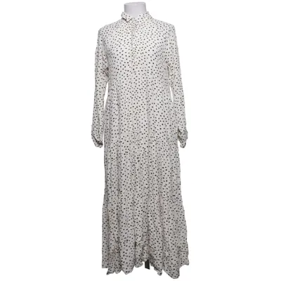 Långklänning (Vit, Svart) från Chiquelle Viskos