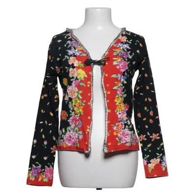 Cardigan (Black, Multicolored) from Uttam London Cotton, Elastane