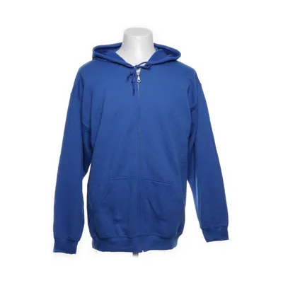 Huvtröja (Blå) från Gildan Bomull, Polyester
