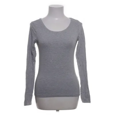 Långärmad t-shirt (Grå) från Lager 157 Bomull, Elastan, Viskos