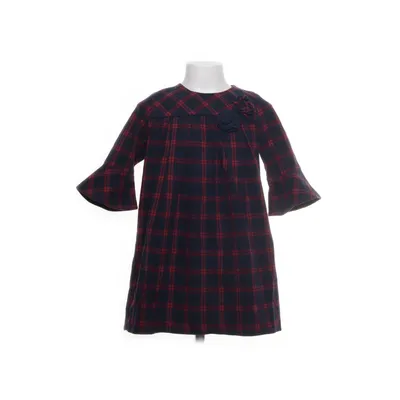 Jurk (Blauw, Rood) van Lindex Kids Katoen, Elastaan, Polyester