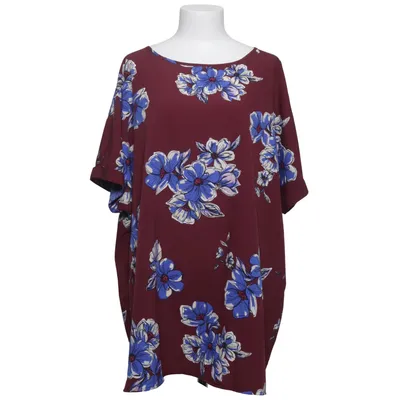 Top (Red, Blue, Multicolored) from Capsule Polyester