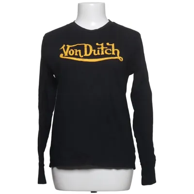 T-shirt à manches longues (Noir) de Von Dutch Coton