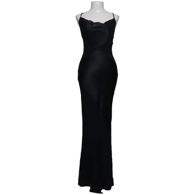 Maxikjole (Sort) fra A Wear Metallfiber, Polyester, Viscose