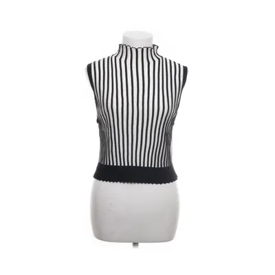 Tanktop (Zwart, Wit) van H&M Polyamide, Viscose