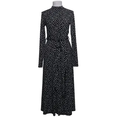 Långklänning (Svart, Vit) från H&M Elastan, Polyester