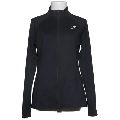 Træningsjakke (Sort) fra Gymshark Elastan, Genanvendt polyester