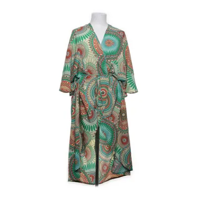 Omlottklänning (Grön, Flerfärgad) från Emery Rose Elastan, Polyester