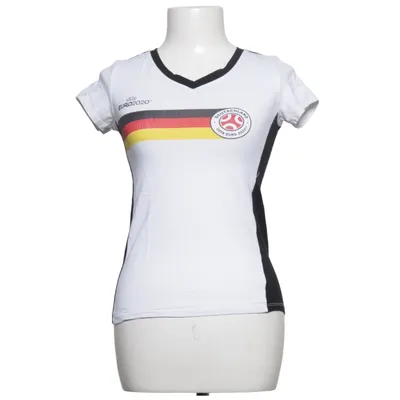 Voetbalshirt (Wit, Zwart, Meerkleurig) van Uefa Katoen, Elastaan