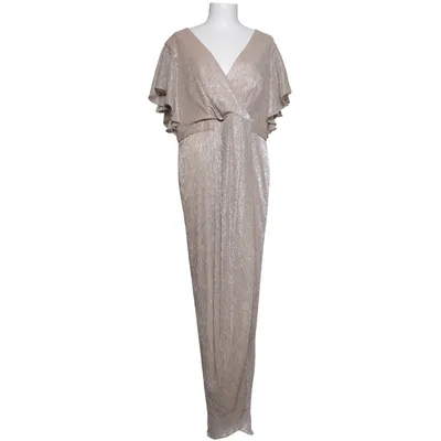 Aftenkjole (Beige) fra Betsy & Adam Metallfiber, Polyester