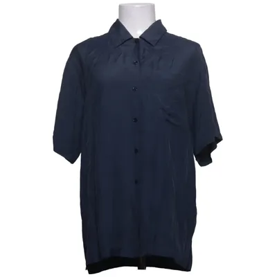 Kortärmad skjorta (Blå) från Ebba Jensen Bomull