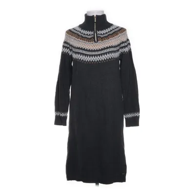 Kleid (Grau, Mehrfarbig) von Holly & Whyte by Lindex Baumwolle, Polyamid, Wolle