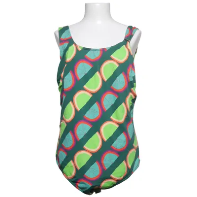 Swimsuit (Green, Multicolored) from Ulla Popken Elastane, Polyamide, Polyester