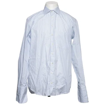 Shirt (Blauw, Wit) van Eric Skoglund Katoen
