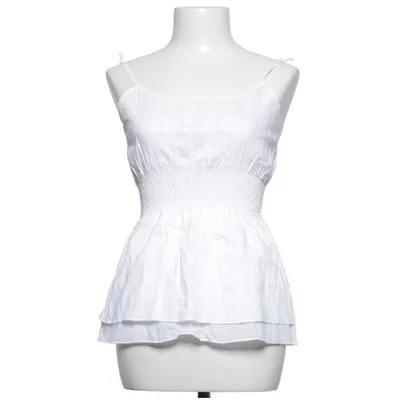 Top (Wit) van Closed Katoen, Elastaan, Nylon