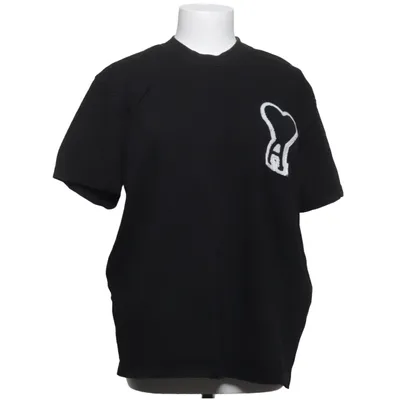 T-shirt (Noir) de AMI Paris Coton, Élasthane